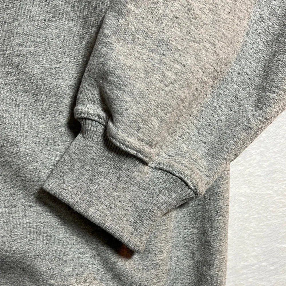Champion Gray Crewneck Sweater Classic Athletic Style - XLT